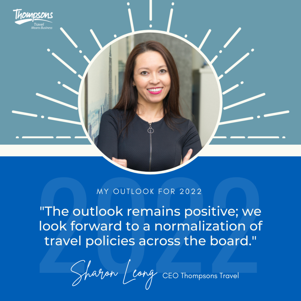 Sharon Leong - 2022 Outlook for Travel